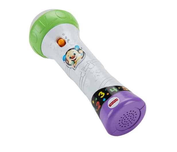 Fisher-Price Mikrofon Malucha Śpiewaj i nagrywaj! - 344665 - zdjęcie